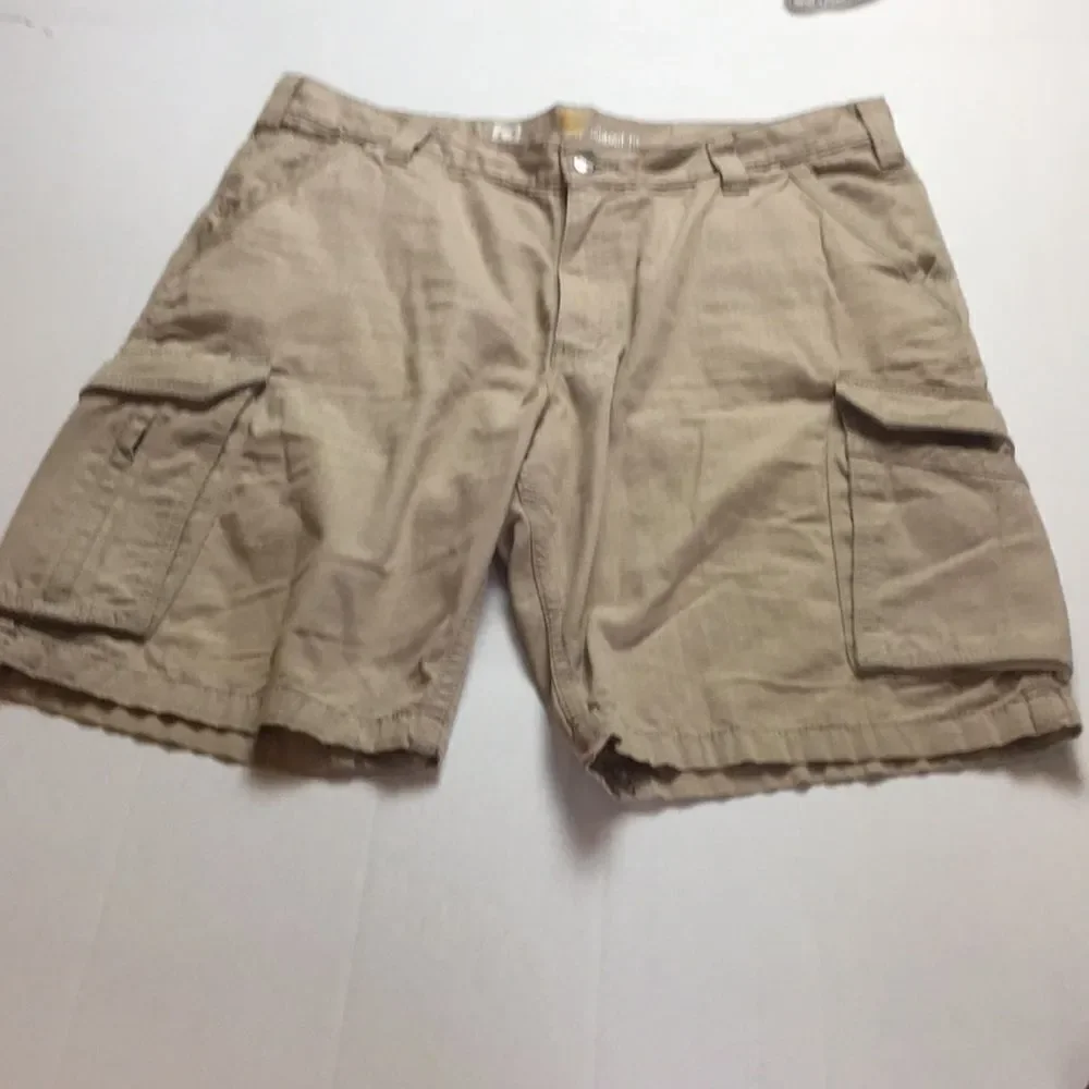 Carhartt Men's Khaki Force Relaxed Fit Cargo Shorts Sz 38